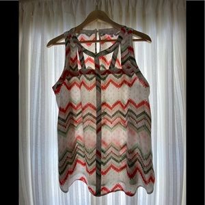 3/$20Candies sleeveless blouse